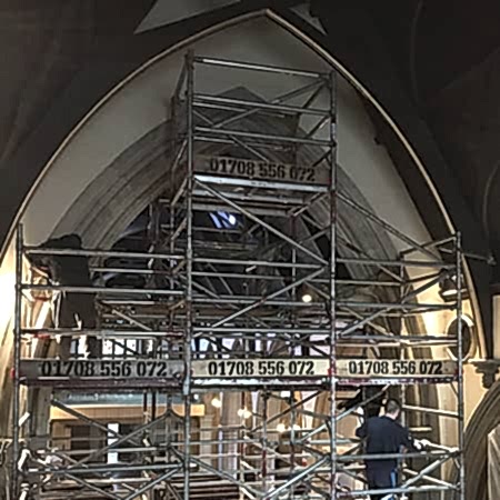 Catherdral Stone Cleaning
